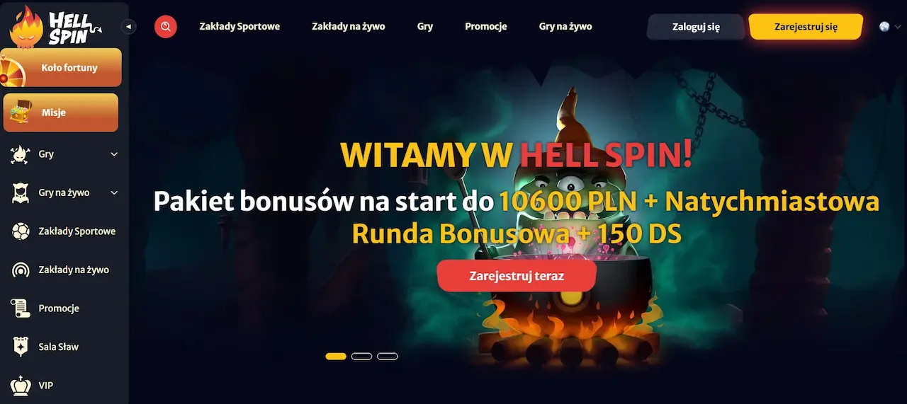 HellSpin - miejsce na zdjęcie